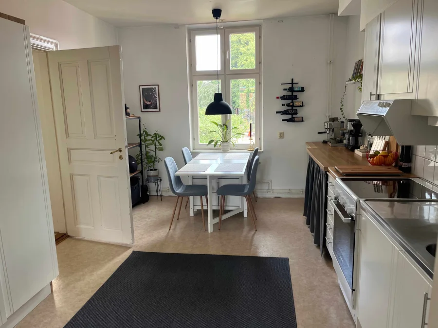 Kök i mysig tvåa på Hantverksgatan i Halmstad