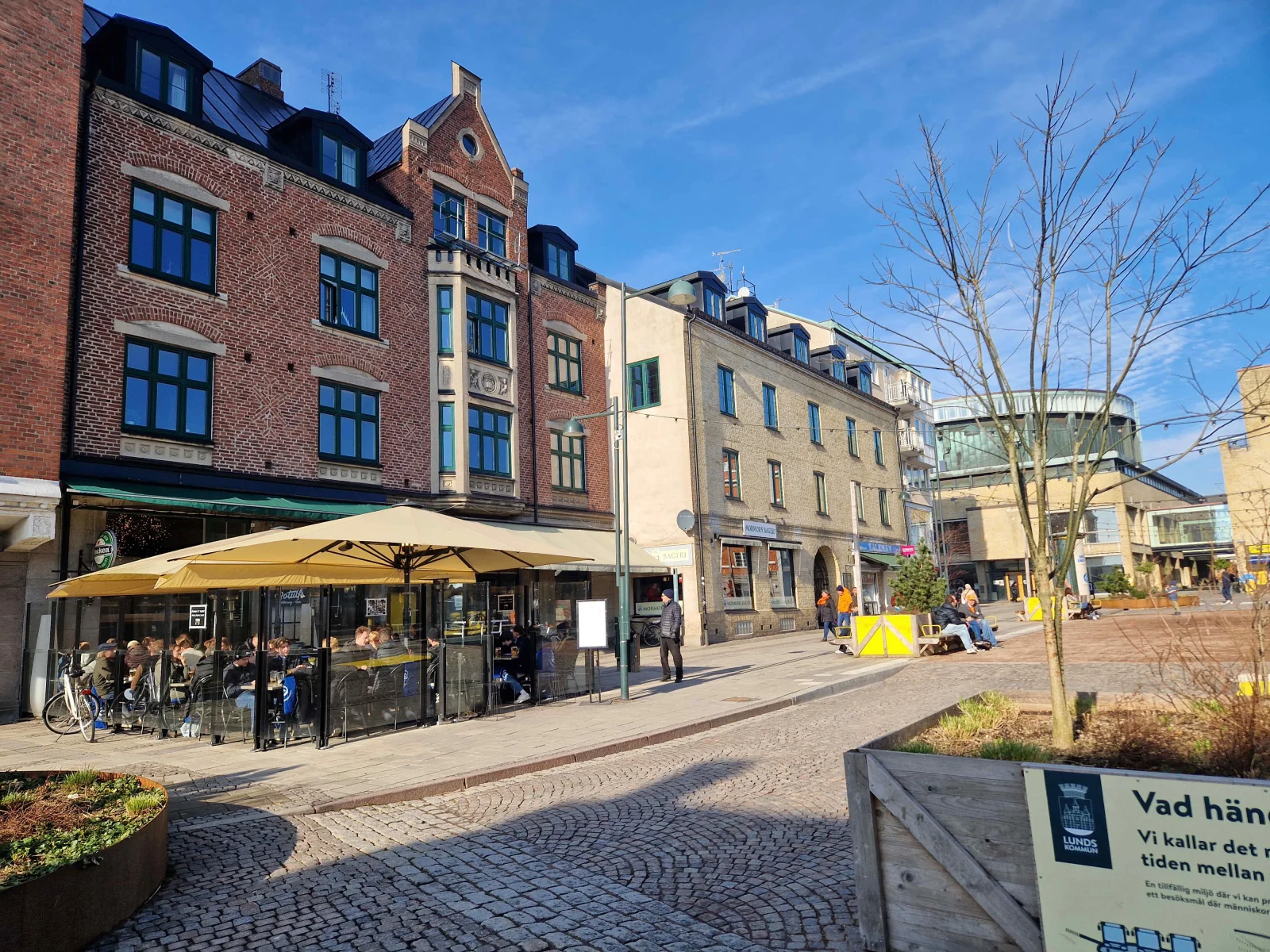 Fastigheten vid Vårfrugatan 8 i centrala Lund